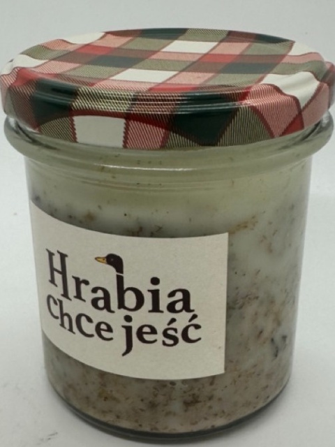 Rzemieślniczy smalec Hrabiego w słoiku 350 ml Rzemieślniczy smalec Hrabiego w słoiku 350 ml