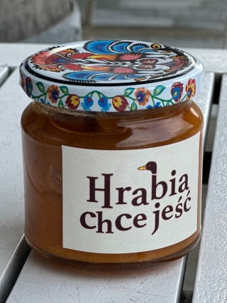 Konfitura z moreli z chili w słoiku 200 ml