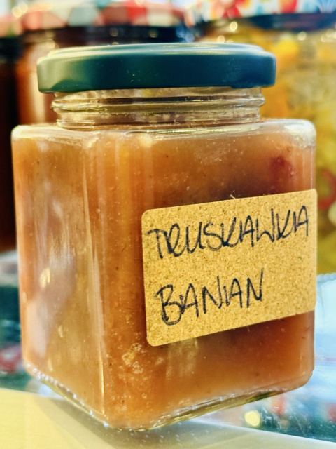 Prawdziwa konfitura z truskawek z bananem Prawdziwa konfitura z truskawek z bananem