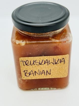 Konfitura z truskawek z bananem w słoiku 200 ml