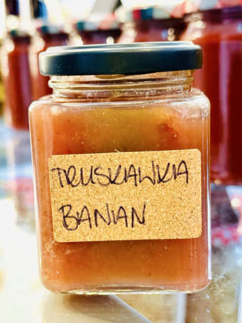 Prawdziwa konfitura z truskawek z bananem Prawdziwa konfitura z truskawek z bananem