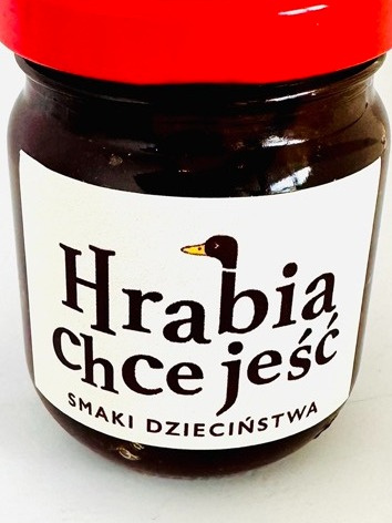 Konfitura z truskawek z miętą w słoiku 350 ml Konfitura z truskawek z miętą w słoiku 350 ml