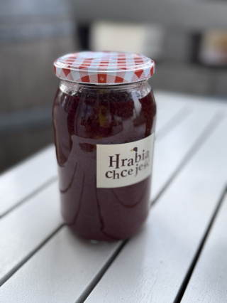 Mus malinowy w słoiku 900 ml