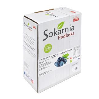 Naturalny sok 100% jagoda kamczacka 1L