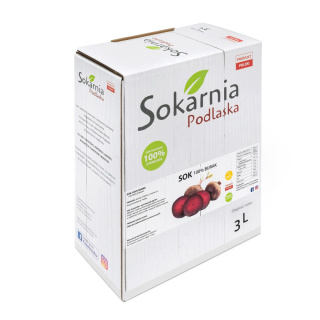 Naturalny sok 100% z buraka 3L