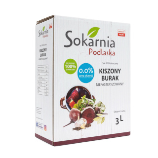 Naturalny sok z kiszonego buraka 3L