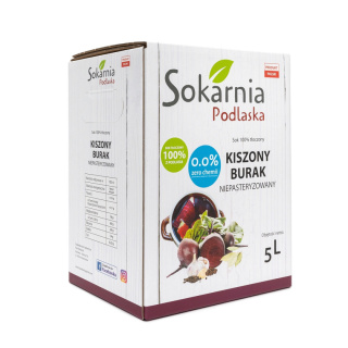 Naturalny sok z kiszonego buraka 5L