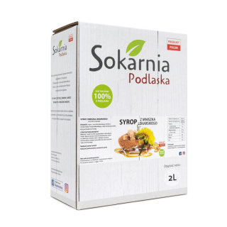 Naturalny syrop z mniszka lekarskiego 2L