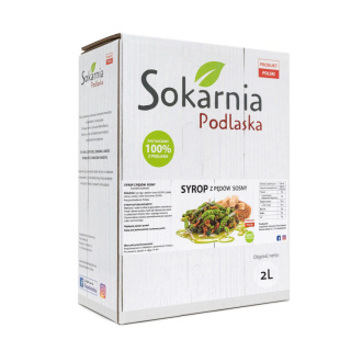 Naturalny syrop z pędów sosny 2L