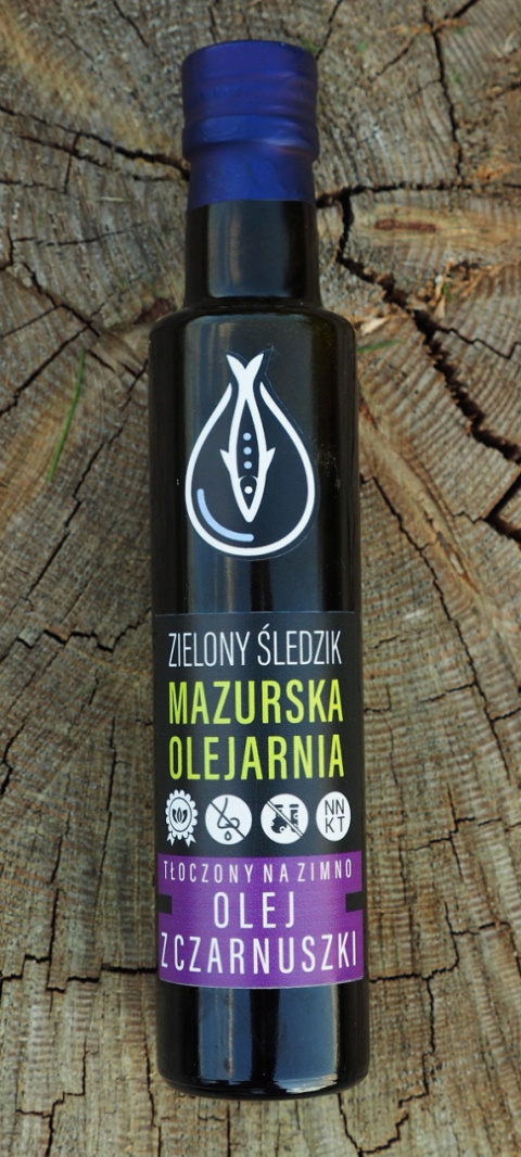 Przepyszny naturalny olej z czarnuszki Przepyszny naturalny olej z czarnuszki
