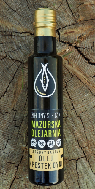 Olej z pestek dyni naturalny 250ml