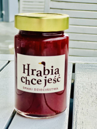 Powidła z pieczonej śliwki w słoiku 350 ml