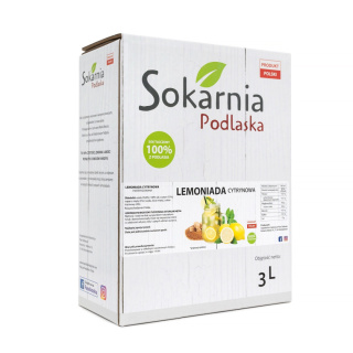 Rzemieślnicza lemoniada cytrynowa 3L