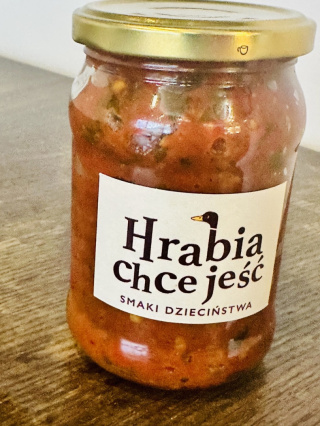 Rzemieślnicza salsa Hrabiego w słoiku 350 ml