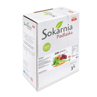 Naturalny sok 100% SelerLOVE 3L