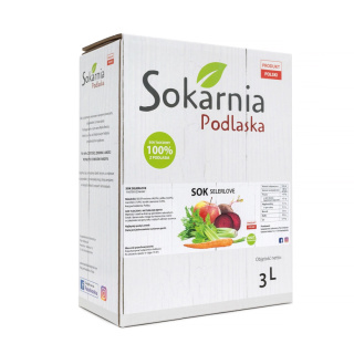 Naturalny sok 100% SelerLOVE 3L