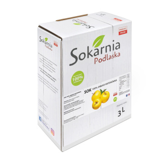 Sok 100% jabłko antonówka 3L