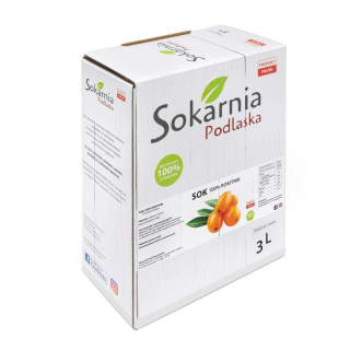 Naturalny sok 100 % rokitnik 3L