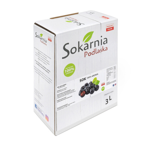 Naturalny sok z aroniii 100% Naturalny sok z aroniii 100%