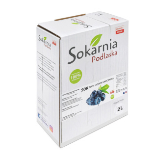 Naturalny sok 100% jagoda kamczacka 2L