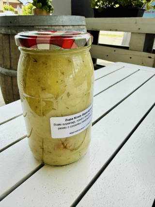 Zupa szparagowa w słoiku 900 ml