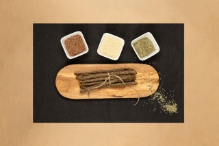 Bezglutenowe konopne paluchy z rozmarynem 200g