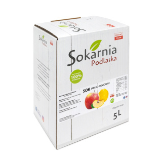 Naturalny sok 100 % jabłko-pigwowiec 5L