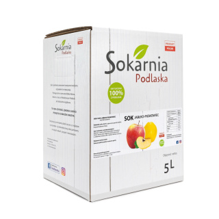 Naturalny sok 100 % jabłko-pigwowiec 5L