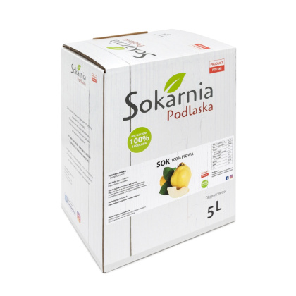 Naturalny sok 100 % pigwa 5L