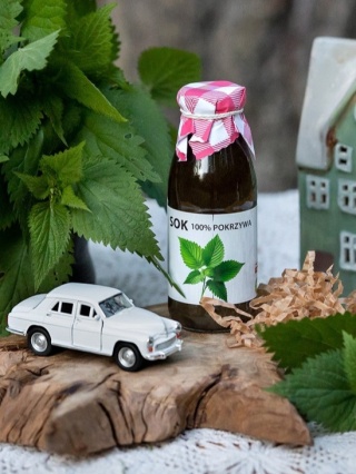 Naturalny sok 100% pokrzywa 250 ml