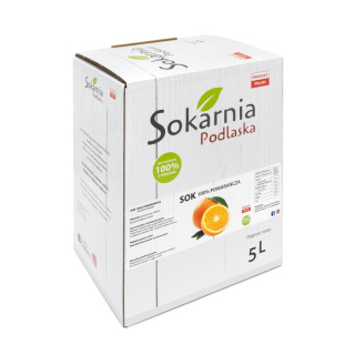 Naturalny sok 100 % pomarańcza 5L