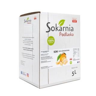 Naturalny sok 100 % mandarynka 5L