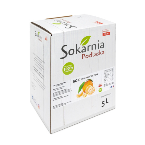 Naturalny sok mandarynka 5L Naturalny sok mandarynka 5L