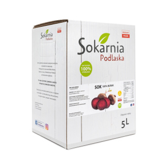 Naturalny sok 100 % z buraka 5L