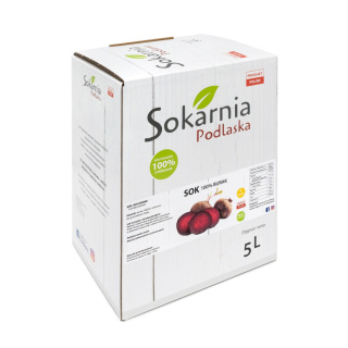 Naturalny sok 100 % z buraka 5L