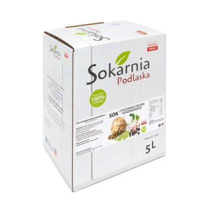 Naturalny sok kiszony seler 5L