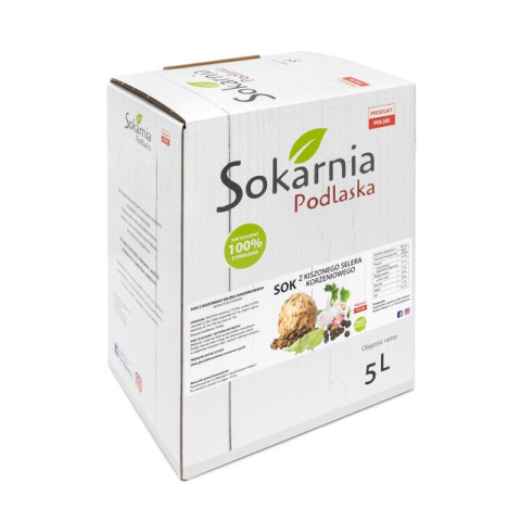 Naturalny sok kiszony seler 5L Naturalny sok kiszony seler 5L