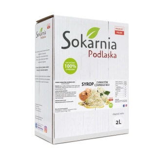 Naturalny syrop z kwiatów czarnego bzu 10L