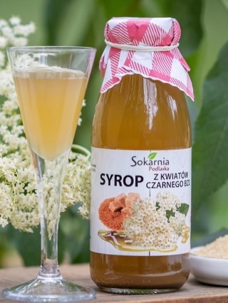 Naturalny syrop z kwiatów czarnego bzu 250 ml