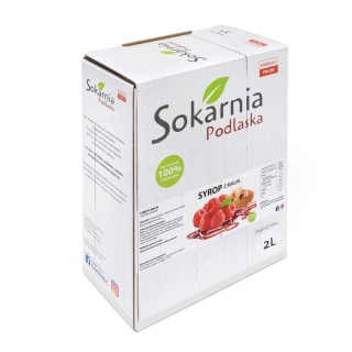 Naturalny syrop z malin 10L