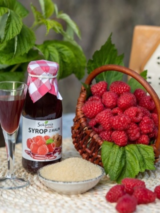 Naturalny syrop z malin 250ml