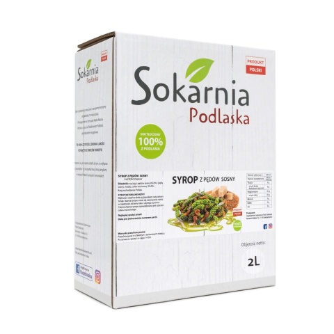 xNaturalny syrop z pędów sosny