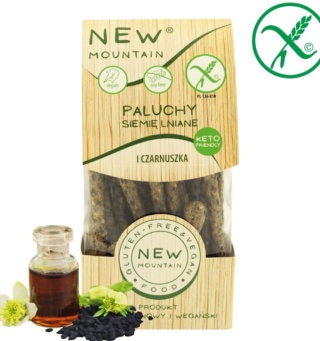 Paluchy lniane z czarnuszką 200g