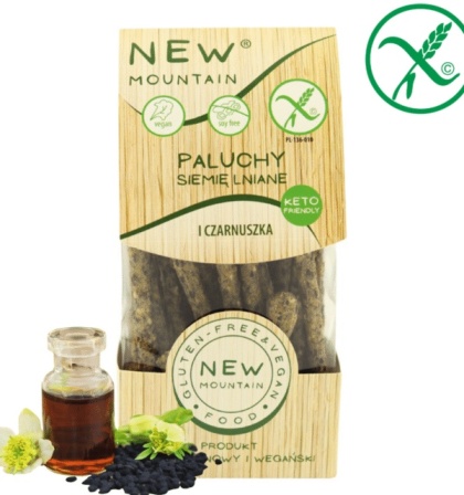 Paluchy lniane z czarnuszką 200g