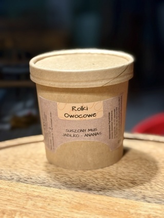 Rolki owocowe jabłko-ananas 100 g