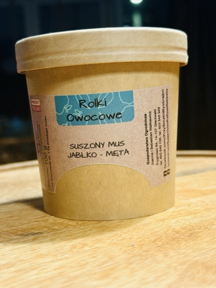 Rolki owocowe jabłko-mięta 100 g