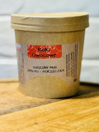 Rolki owocowe jabłko-porzeczka 100 g