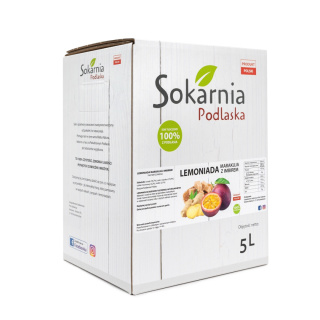 Rzemieślnicza lemoniada marakuja z imbirem 5L