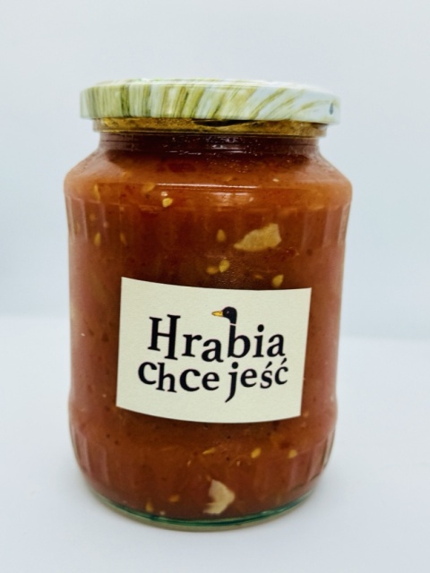 Rzemieślnicza passata pomidorowa w słoiku 700 ml