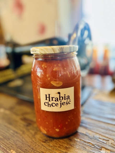 Rzemieślnicza passata pomidorowa w słoiku 900 ml
